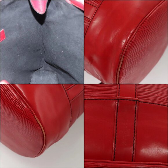 LOUIS VUITTON Epi Randonnee GM Shoulder Bag Red M43087 LV Auth 117765 - Picture 16 of 16